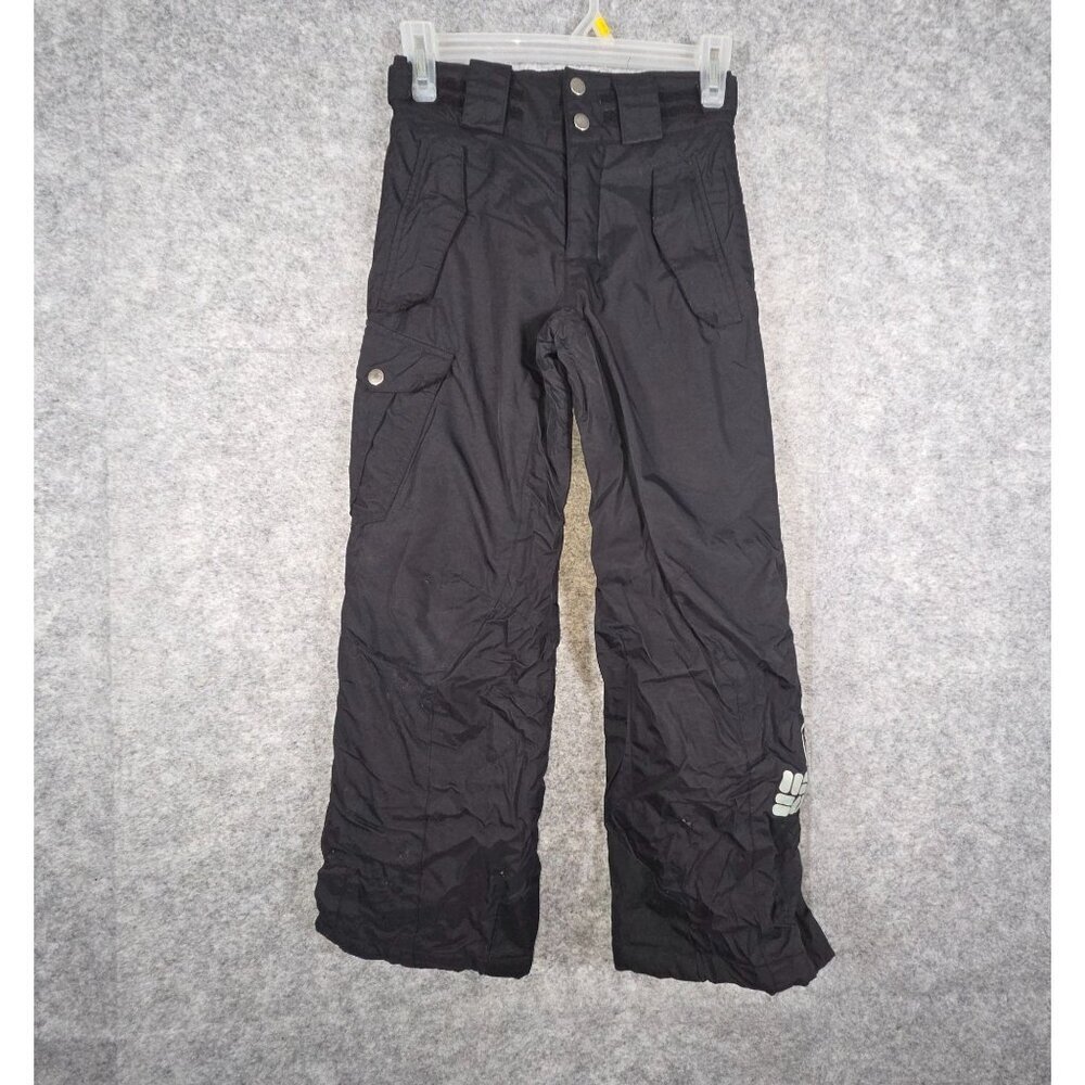 COLUMBIA Outgrown Ski Pants Lined Bugaboo Unisex Omni Tech Snowboard Warm Black